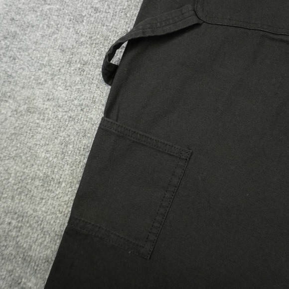 NEW Von Dutch Carpenter Pants Mens 36x30 Black Double Knee Canvas Logo Y2K - Picture 14 of 16